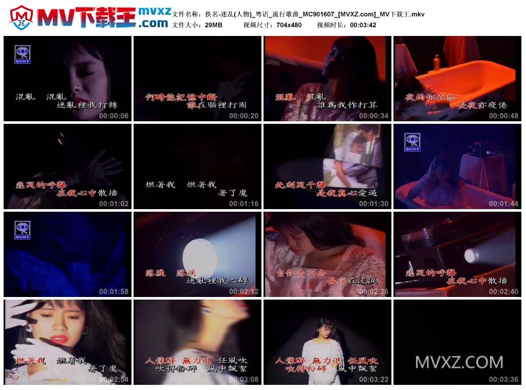 佚名-迷乱(人物)_粤语_流行歌曲_MC901607